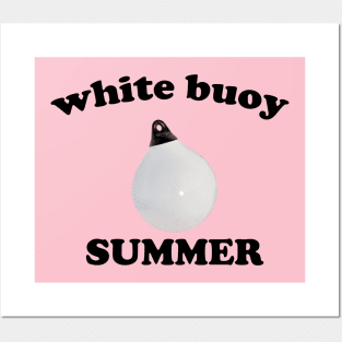 White Buoy Summer Posters and Art